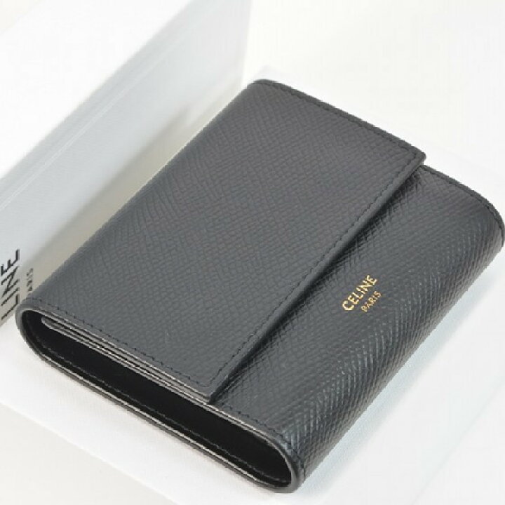 楽天市場】【未使用品】セリーヌ スモール トリフォールド ウォレット 
