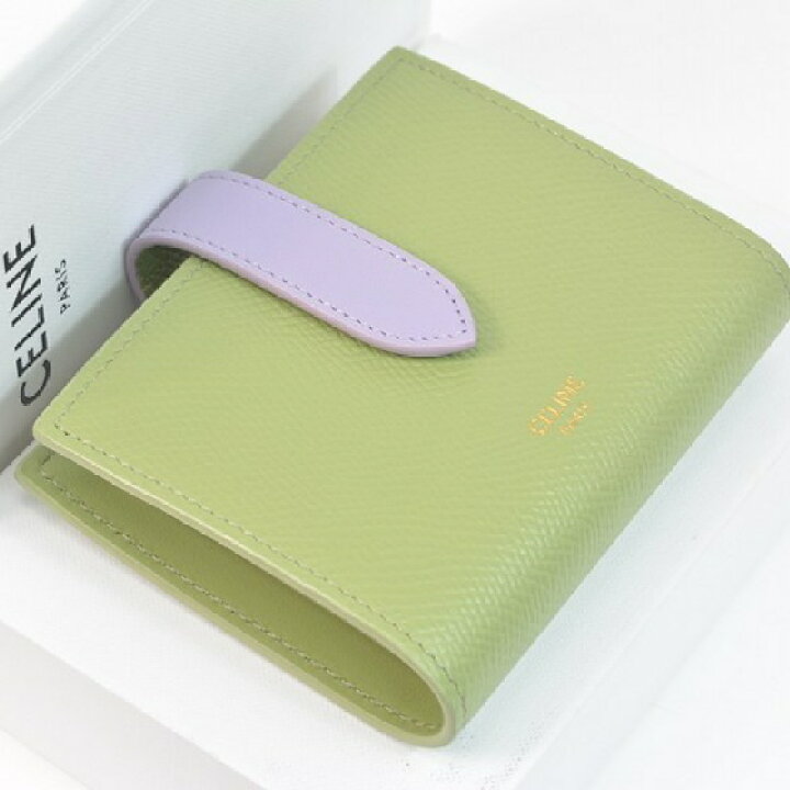楽天市場】【未使用品】セリーヌ CELINE 財布 二つ折り スモール  