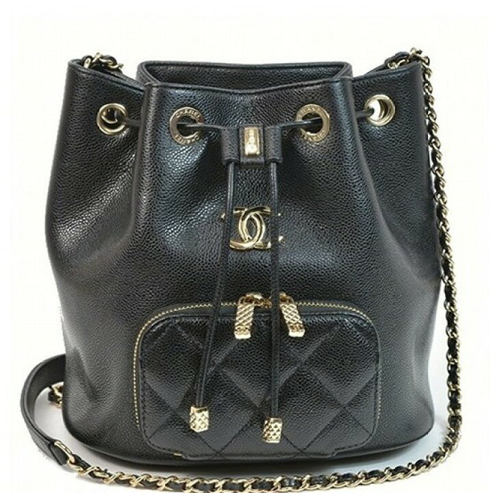 楽天市場】【超美品】シャネル バケットバッグ AS2353 チェーン  