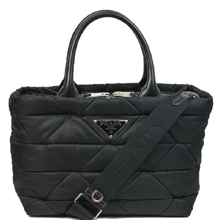 楽天市場】【超美品】プラダ 1BG436 Re Nylon パデッド トートバッグ  