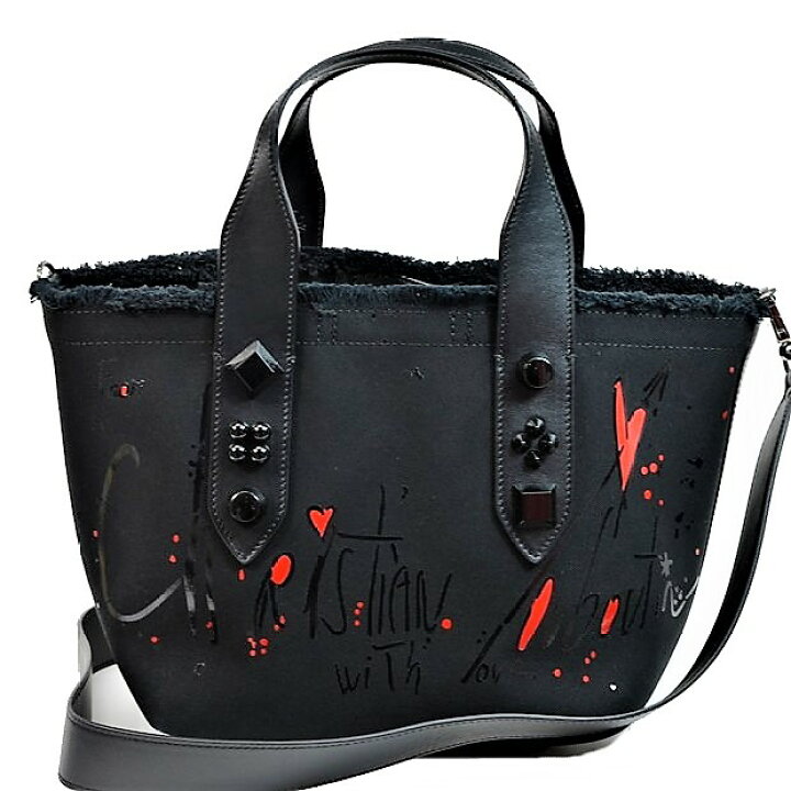 楽天市場】【美品】クリスチャンルブタン トートバッグ Frangibus 
