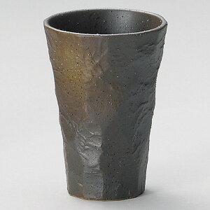 黒うでい 一口 ビールカップ 7x10cm 190cc 日本製 ひと口サイズの小さめフリーカップ ビアカップ