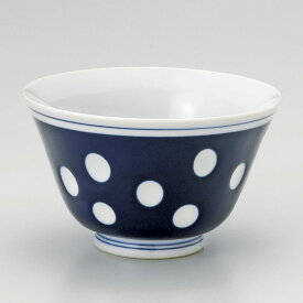 有田焼 水玉 反仙茶 9.5x5.5cm 煎茶碗 湯呑 汲出 煎茶碗日本製の逸品