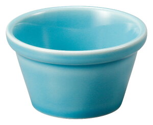 オービット 6cm プチボウル ブルー6.2x3.6cm 60cc 日本製厚口クラシカルな業務用カフェ ダイナー タパス食器ソースカップ ジャム ヨーグルト シロップ つけあわせ ミニ小鉢