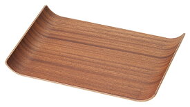 44cm 天然木合板 アールウッドトレー レッド44x31x4.2cm 360g天然木合板のサービングボード