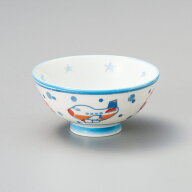 のりもの 子供茶碗10.5x5.2cm 日本製ご飯いっぱい食べてね