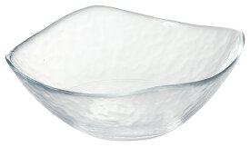 oasis 15cm スクエアボウル 15.1x5.8cm シンプルなガラス製ボウルカフェ丼 サラダ ヌードル 冷製パスタ かき氷まで多目的に使える便利なガラス鉢