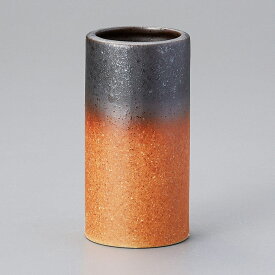 伊賀錆吹き 11cm 筒形 串立て　 5.8x11.3cm 串入れ くし立 スティック立 日本製 卓上小物