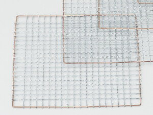 22cm 角型金網 卓上鍋 ホウバ味噌 陶板焼 炭火焼肉 コンロ 七輪 バーベキュー用金網