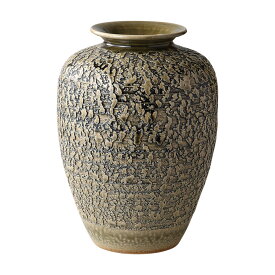 信楽焼 松皮 26cm 花瓶 19.5x19.5x26cm 日本製