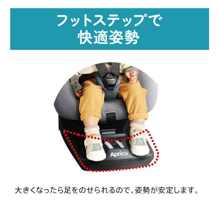 楽天市場】チャイルドシート ISOFIX 新生児 回転式 アップリカ  