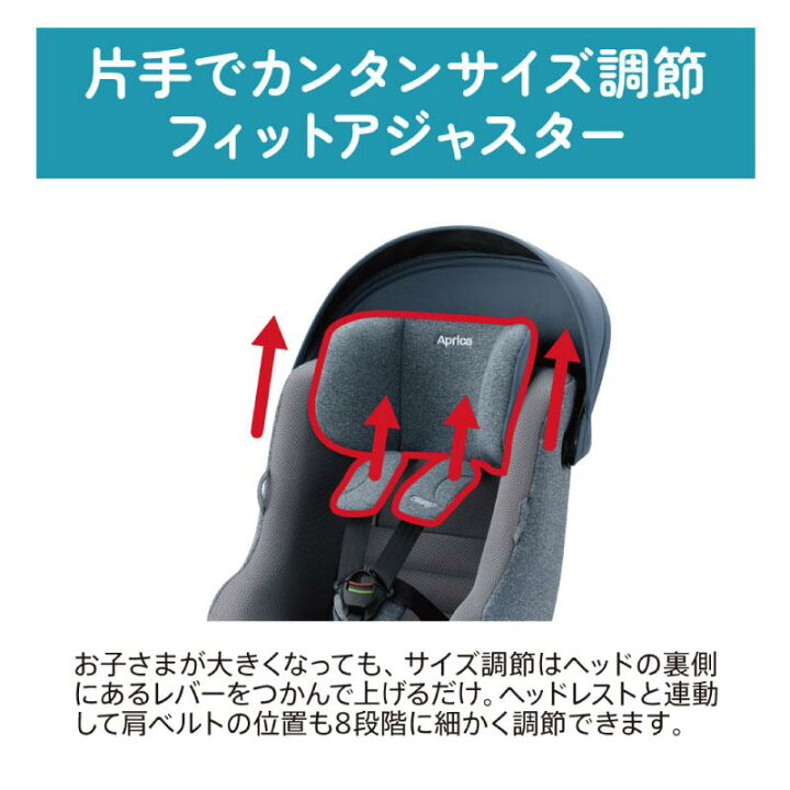 楽天市場】チャイルドシート ISOFIX 新生児 回転式 アップリカ 