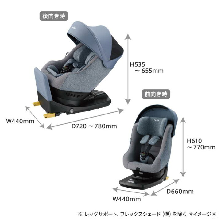 楽天市場】チャイルドシート ISOFIX 新生児 回転式 アップリカ  