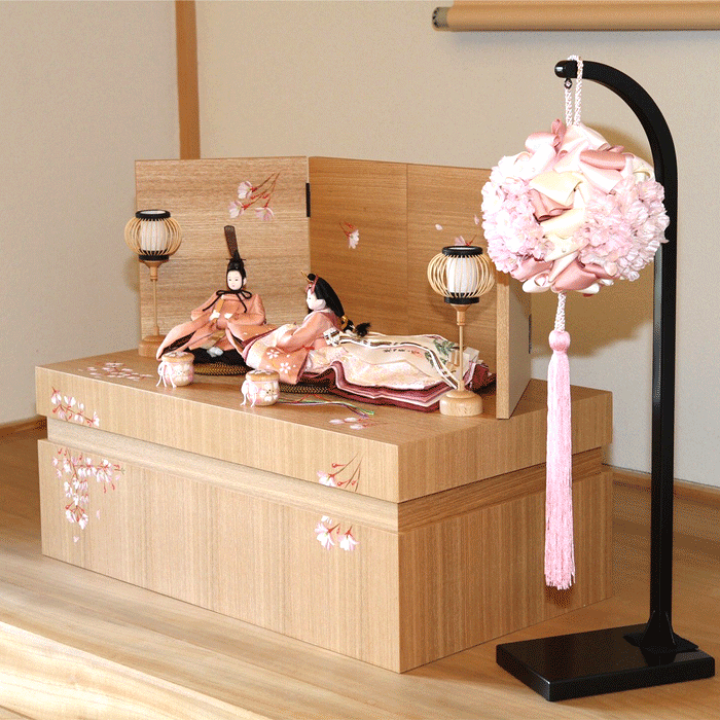 楽天市場】つるし飾り ひな祭り 桜 つるし飾り 三月 お祝い 贈答品