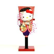 激レア⭐︎ハローキティの静御前⭐︎羽子板⭐︎正月・正月飾り・魔除け⭐︎