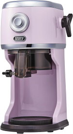 【あす楽】Toffy 電動ふわふわかき氷器 K-IS14 全3色 コンパクト バラ氷対応 製氷カップ付き 冷凍フルーツOK ラドンナ 1年保証