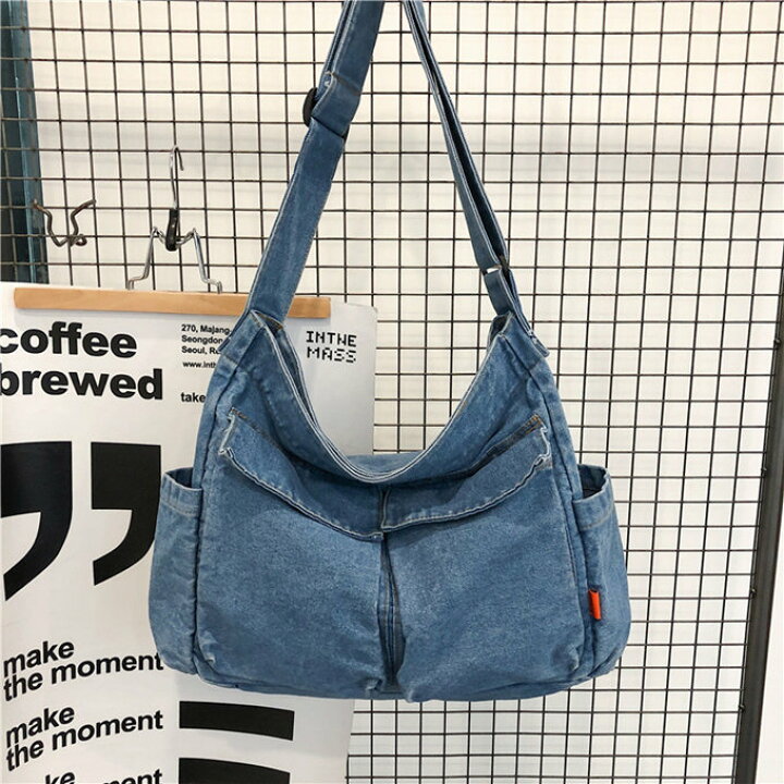 楽天市場】[29日-1日 20%OFFクーポン] デニム バッグ ショルダー 