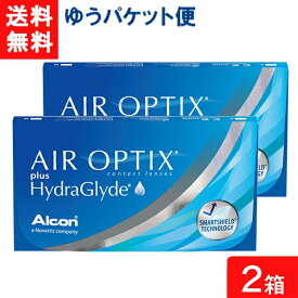 エアオプティクス プラス ハイドラグライド 2箱 2week 6枚入 コンタクトレンズ 安い 2week 2ウィーク 2週間 使い捨て ネット 通販