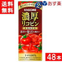 カゴメ 濃厚リコピン 195ml 24本×2ケース 48本