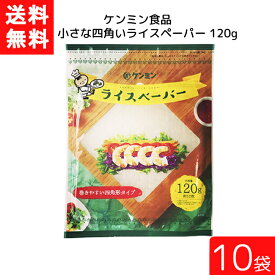 ケンミン ライスペーパー 120g 10袋 家庭用 簡単 インスタント ライスペーパー お米