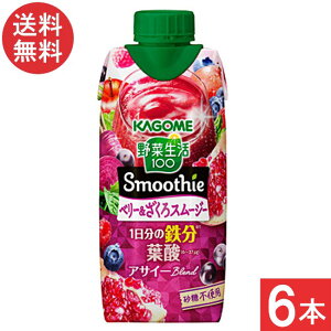 JS ؐ100 Smoothie x[X[W[ 330ml 6{ 