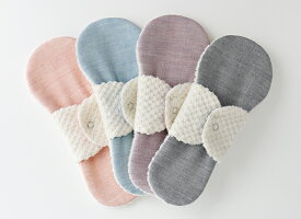 【受注生産】布ナプキン型ショーツライナーヒエトリパット「SILK」おまかせ無地4枚セット