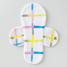 ヒエトリパット オーガニックコットンホワイト「spring check」