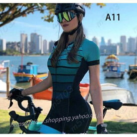 【全品5%ポイント】トライアスロンウェア 女性 職業 トライアスロンスーツ 服 サイクリングスキン スーツボディセット ロンパース レディース