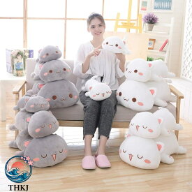 【全品5%ポイント】50cm ねこ 猫 ぬいぐるみ 手触り ふわふわ 可愛い 添い寝枕 枕 INS 抱き枕 柔らかい おもちゃ 人形 ぐるみ もちゃ 床ごこち ギフト プレゼント 癒し極上肌触り インテリア