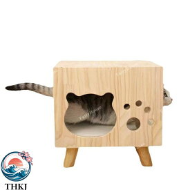 【全品5%ポイント】ペットベッド 猫 ベッド 四角型 天然素材 猫 ちぐら風 多頭飼い ネコ ねこ 犬 小型犬 ナチュラル つぐら風 ペットハウス グレー 暖かい ネンネ 置き型