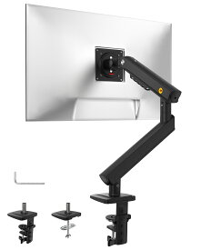 モニターアーム NB ERGONOMIC 超コスパ シングル 24インチ 27インチ 32インチ 耐荷重9kg クランプ式 グロメット式 対応 取付簡単 回転 パソコンモニターアーム pcモニターアーム モニターアームスタンド パソコン モニター スタンド アーム デスクワーク リモートワーク