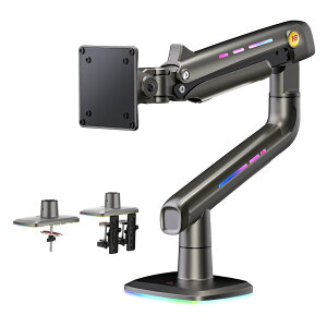 ���j�^�[�A�[�� �V���O�� NB ERGONOMICS F5 Pro �ő�60�C���` �ω׏d20kg �@�B���X�v�����O RGB �p�ȃ��j�^�[ �A���~���� ��d�N�����v �O�����b�g�� �N�C�b�N�����[�X �P�[�u�����[�t�H���_�[ ����