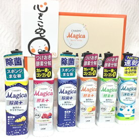 ライオン チャーミー マジカ ギフト キッチン洗剤 6本入り 食器洗い洗剤 ご挨拶 お礼 粗品 景品 引っ越し 2024 町内会 内祝い 母の日 父の日 いつ 時期 御祝 内祝い 結婚 出産内祝 快気祝い 新築 志 法事 記念品 御礼 粗品 誕生日 記念品 退職 プレゼント