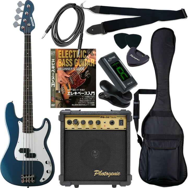 楽天市場】ベース SELDER PB-30/JB-30 ベースリミテッドセット 初心者  