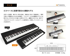 楽天市場 電子ピアノ Artesia A 61 デジタルピアノ 61鍵盤 コンパクト 初心者 キーボード A61 アーティシア アーテシア アルテシア 発送区分 大型 沖縄 離島は特殊送料 サクラ楽器 楽天市場 電子ピアノ Artesia A 61 デジタルピアノ 61鍵盤 コンパクト 初心者 キーボード A61 アーティシア アーテシア アルテシア 発送区分 大型 沖縄 離島は特殊送料 サクラ楽器