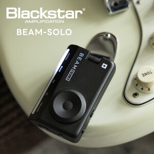 Blackstar ヘッドフォンアンプ BEAM-SOLO【 ブラックスター ビームソロ ヘッドホンアンプ コンパクト設計 小型 BEAMアプリ対応 充電式 Bluetooth対応 高音質サウンド BEAM SOLO 】【5と0のつく日は当店ポ