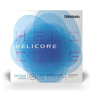 D'Addario �o�C�I������ H350 4/4M HELICORE OCTAVE-VIOLIN �Z�b�g�� 4/4�X�P�[�� �~�f�B�A���e���V���� [ daddario �_�_���I ���@�C�I������ ] �y5��0�̂����̓G���g���[���Ń|�C���g4�{�z��