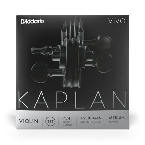 D'Addario �o�C�I������ KV310 4/4M KAPLAN VIVO �Z�b�g�� 4/4�X�P�[�� �~�f�B�A���e���V���� [ daddario �_�_���I ���@�C�I������ ] �y5��0�̂����̓G���g���[���Ń|�C���g4�{�z��