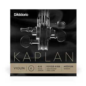 D'Addario �o�C�I������ K311GB 4/4M KAPLAN E�� �o���� GOLD-PLATED �{�[���G���h 4/4�X�P�[�� �~�f�B�A���e���V���� [ daddario �_�_���I ���@�C�I������ ] �y5��0�̂����̓G���g���[���Ń|�C���g4�{�z�y