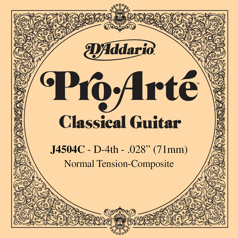 D'Addario クラシックギター バラ弦 5本セット J4504C  ProArte Composites