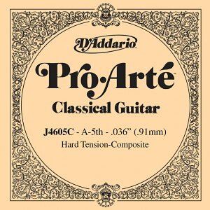 D'Addario クラシックギター バラ弦 5本セット J4605C ProArte Composites 【 daddario ダダリオ クラシック弦 j4605c 】【5と0のつく日はエントリー等でポイント4倍】【ゆうパケット対応】*