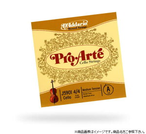 D'Addario `F J5902 4/4 ProArte (2nd-D) y __I daddario zy50̂̓Gg[Ń|Cg4{zy䂤pPbgΉz