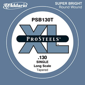 D'Addario ベース バラ弦 PSB130T Prosteels Tapered 【 daddario ダダリオ ベース弦 psb130t 】【5と0のつく日はエントリー等でポイント4倍】【ゆうパケット対応】*
