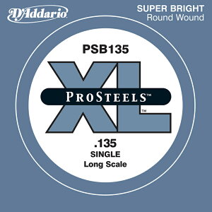 D'Addario ベース バラ弦 PSB135 Prosteels 【 daddario ダダリオ ベース弦 psb135 】【5と0のつく日はエントリー等でポイント4倍】【ゆうパケット対応】*