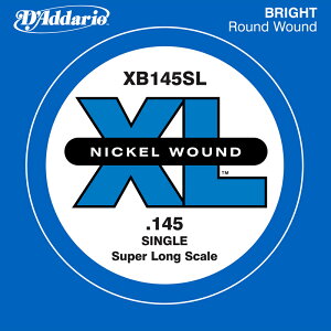 D'Addario ベース バラ弦 XB145SL Nickel Wound SLong 【 daddario ダダリオ ベース弦 xb145sl 】【5と0のつく日はエントリー等でポイント4倍】【ゆうパケット対応】*