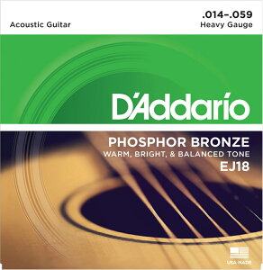 D'Addario __I AR[XeBbNM^[ EJ18 "Phosphor Bronze Round Wound" [ ARM EJ-18 daddario ] y50̂̓Gg[Ń|Cg4{zy䂤pPbgΉz
