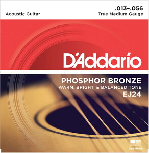 D'Addario __I AR[XeBbNM^[ EJ24 "Phosphor Bronze Round Wound" [ daddario ARM EJ-24 ] y50̂̓Gg[Ń|Cg4{zy䂤pPbgΉz