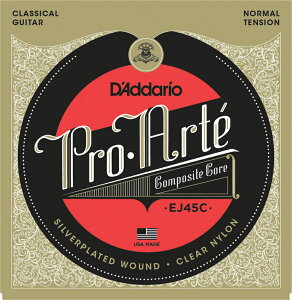 D'Addario __I NVbNM^[ EJ45C "Pro Arte Classical Guitar" [ daddario EJ-45C ] y50̂̓Gg[Ń|Cg4{zy䂤pPbgΉz