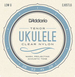 D'Addario __I EN EJ65TLG "Pro-Arte Custom Extruded Ukulele, Tenor Low G" [ daddario ei[EG EJ-65TLG ] y50̂̓Gg[Ń|Cg4{zy䂤pPbgΉz
