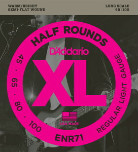 D'Addario __I x[X ENR71 "XL Half Rounds" [ daddario enr-71 ] y50̂̓Gg[Ń|Cg4{zy䂤pPbgΉz
